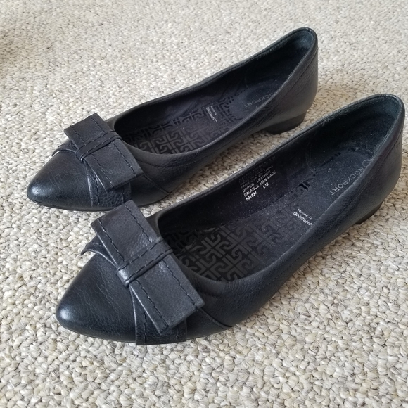 Rockport Black leather Shoes - Picture 1 of 2